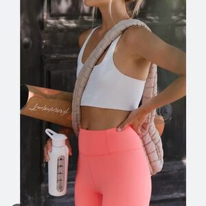 Free People Never Better Shorts in bright Coral color